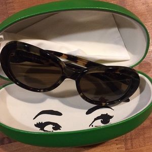 Kate Spade Tortoise Sunglasses w/case